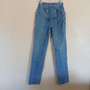 Vintage 80's Western Ethics High Rise Button Up Jeans Women's Small